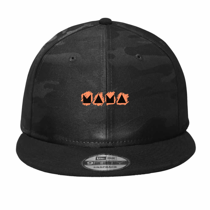 Mama Genesis -9 Triangle Camo Snapback by ANGELAMASON | Artistshot