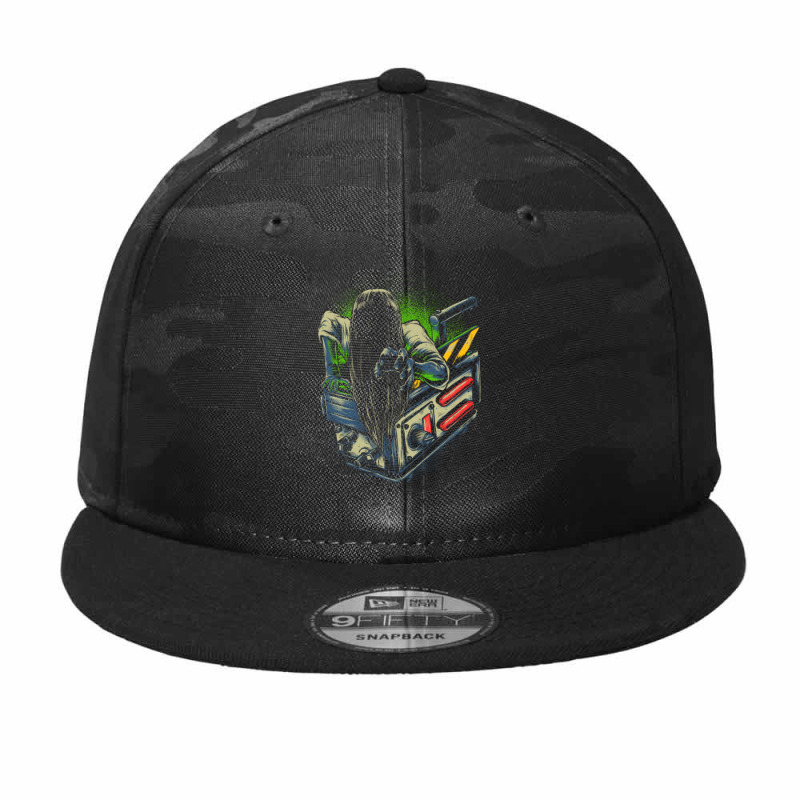 Trapped Ghost Camo Snapback by cm-arts | Artistshot