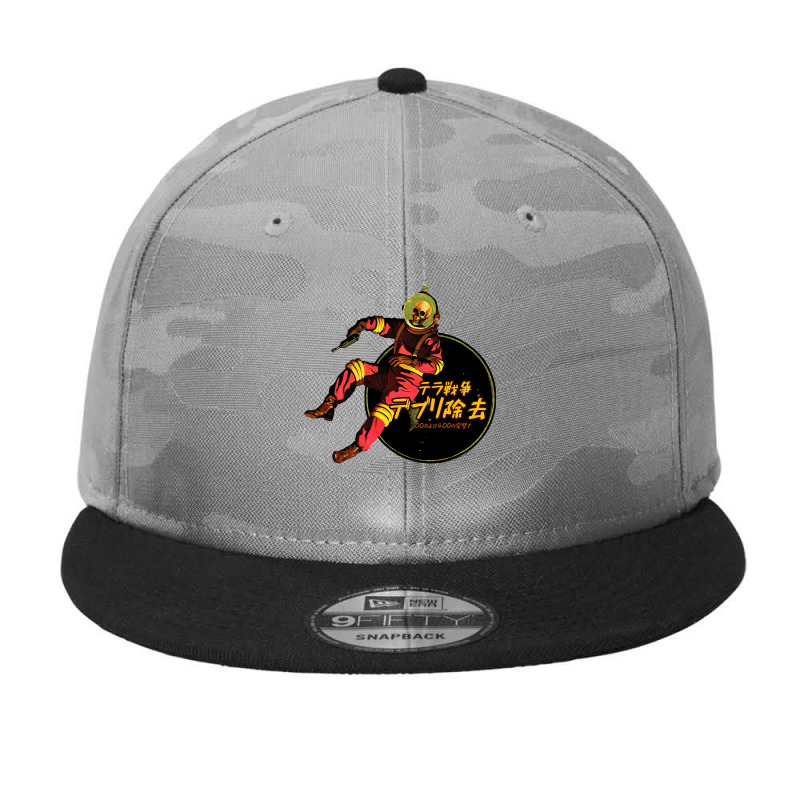 Japanese Space Debris Removal, Japanese Space, Debris Removal, Debris, Camo Snapback by SHOPTYU6 | Artistshot