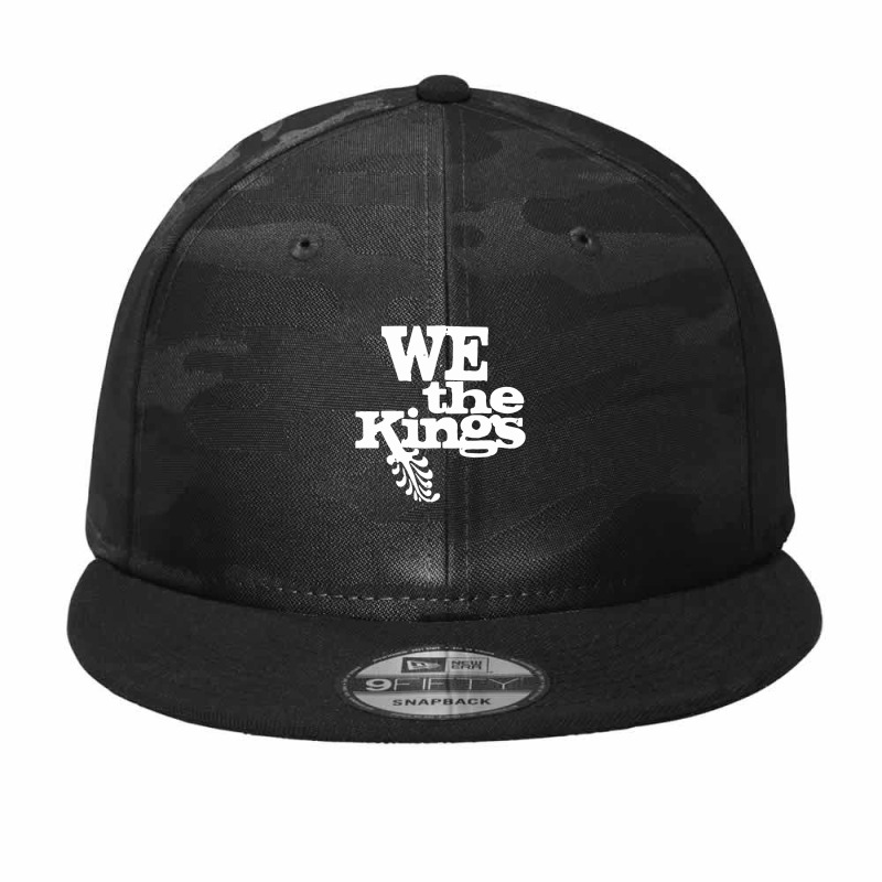 We The Kings Camo Snapback | Artistshot