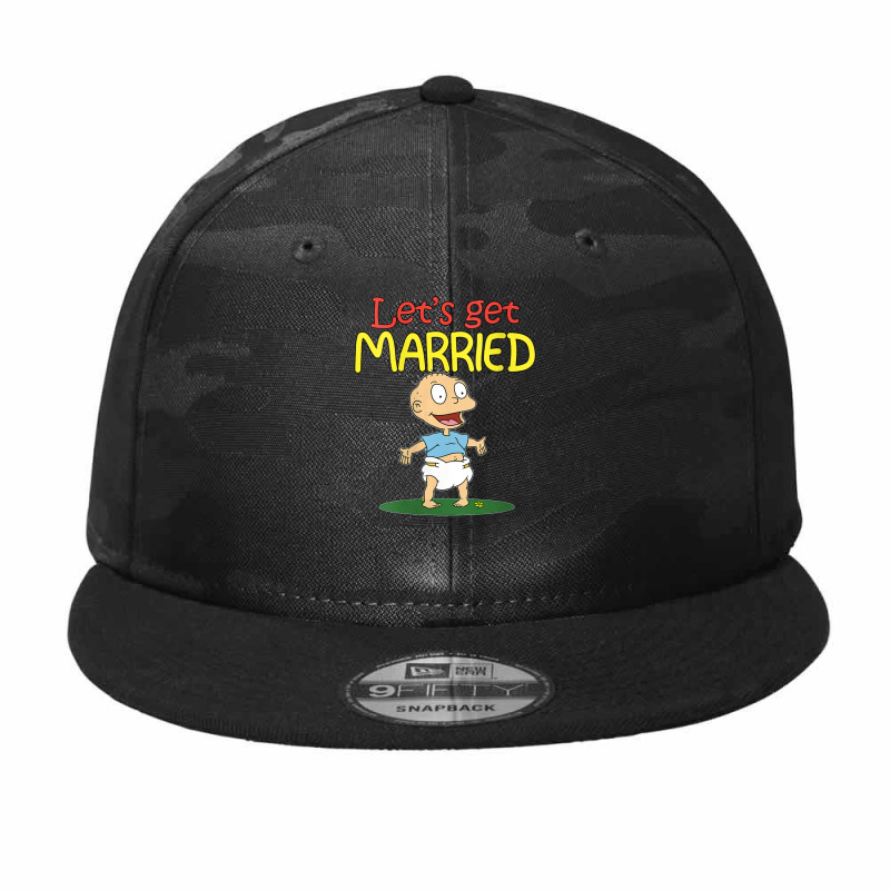 Mademark X Rugrats Womens Tommy Pickles Â€Œletâ€™s Get Marrie Camo Snapback by Kandurip541 | Artistshot