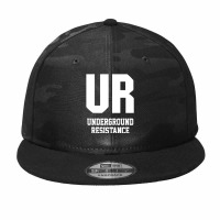 Underground Resistence Camo Snapback | Artistshot