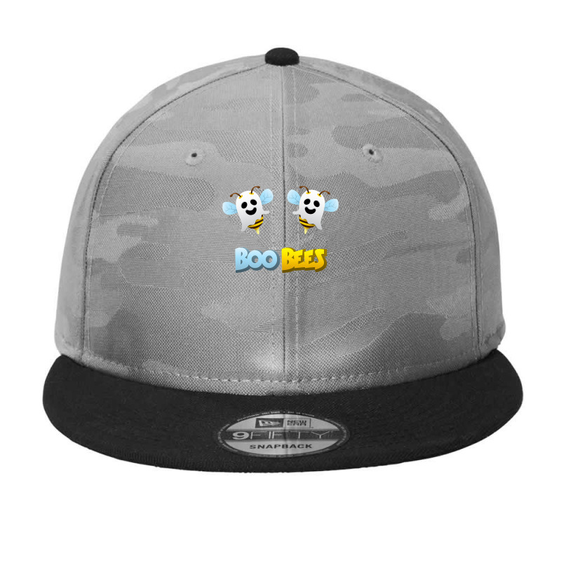 Boo Bees  Funny Ghost Boobees Halloween Costume Women Camo Snapback | Artistshot