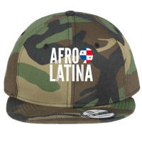 Caribbean Afro Latina Panama Flag Panamanian Creole Pride T Shirt Flat Bill Snapback Cap | Artistshot