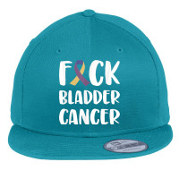 Fck Bladder Cancer Flat Bill Snapback Cap | Artistshot