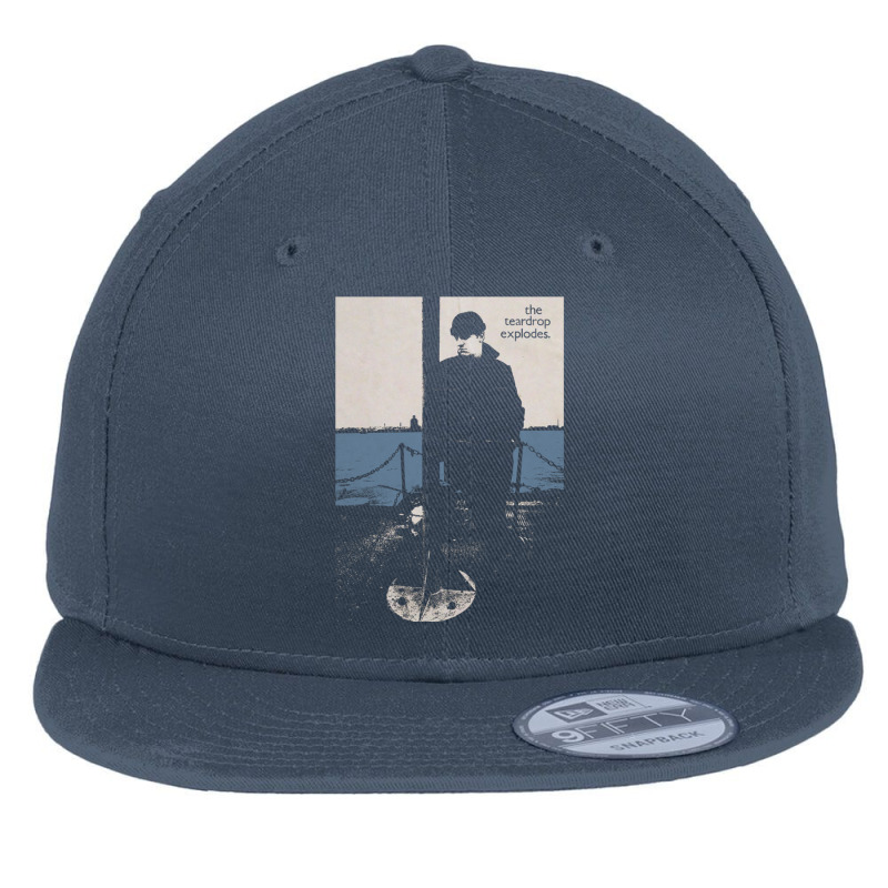 The Teardrop Explodes Premium Flat Bill Snapback Cap | Artistshot