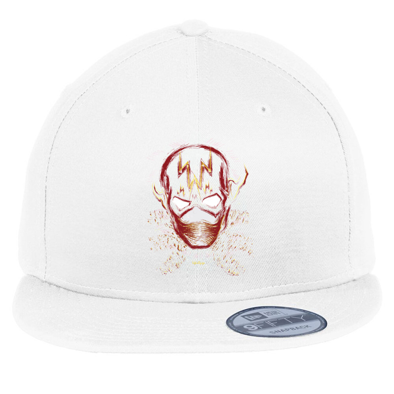 The Muzzled Thunderbolt Flat Bill Snapback Cap | Artistshot