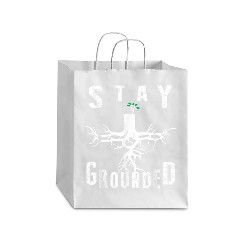 Electrician Journeyman Lineman Stay Grounded Design Debie Paper Bag - 10 X 5 X 13 | Artistshot