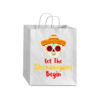 Womens Mardi Gras Outfit For Women Cute Shenanigans Day Of The Dead Ta Debie Paper Bag - 10 X 5 X 13 | Artistshot