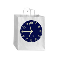 Polish Tv Retro Clock Ident Debie Paper Bag - 10 X 5 X 13 | Artistshot