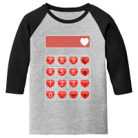 Calculator Math Accountant Fun Teacher Valentines Day School Premium Youth 3/4 Sleeve | Artistshot