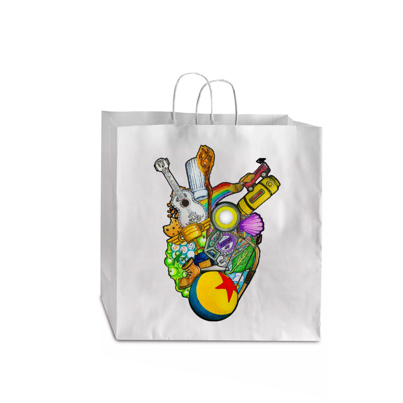 Luxo Human Heart Jumbo Paper Bag - 18 X 7 X 18 3/4 | Artistshot