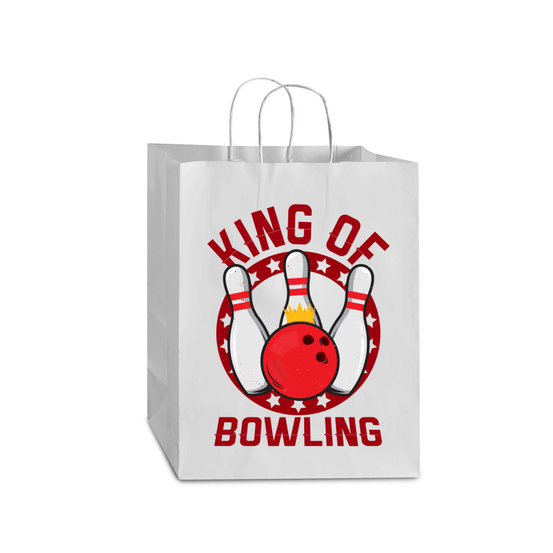 Bowling Bowl Champion King 542 Bowling Ball Mart Paper Bag -13 X 7 X 17 | Artistshot