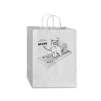 Cats On Synthesizers In Space Cat Owner Mart Paper Bag -13 X 7 X 17 | Artistshot