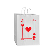 Playing Cards Matching Hearts Card Suits Four Card Mart Paper Bag -13 X 7 X 17 | Artistshot