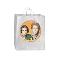 Simon Amp Garfunkel Retro Style Fan Design Queen Paper Bag - 16 X 6 X 19 1/4 | Artistshot