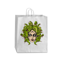 Medusa Greek Goddess Snakes Ancient Greece Mythology Gothic Queen Paper Bag - 16 X 6 X 19 1/4 | Artistshot