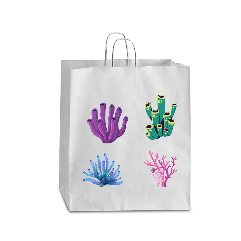 Crustaceancore Coral  Pack Queen Paper Bag - 16 X 6 X 19 1/4 | Artistshot