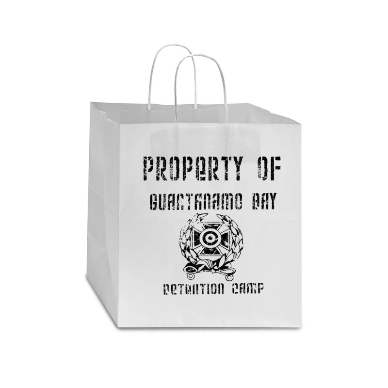 Guantanamo Bay Detention Camp Star Paper Bag - 13 X 7 X 13 | Artistshot