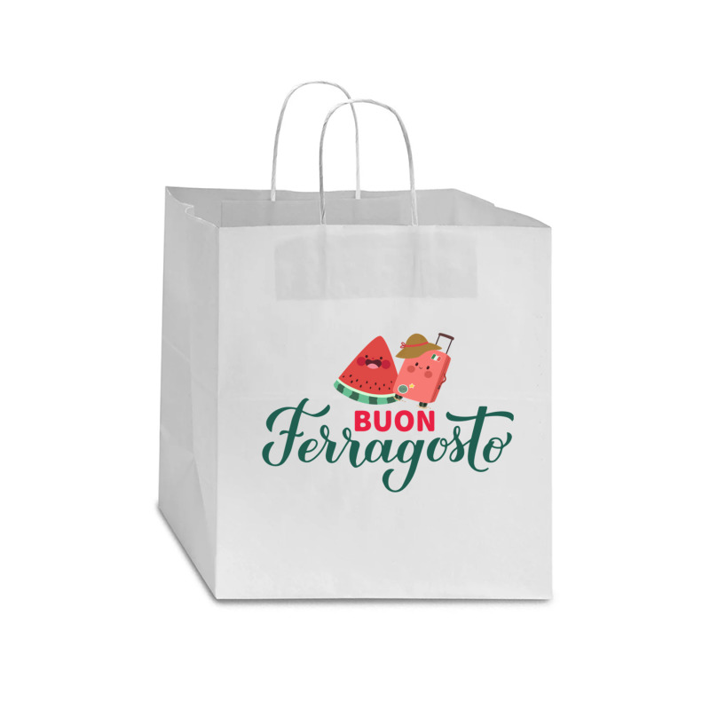 Ferragosto Star Paper Bag - 13 X 7 X 13 | Artistshot