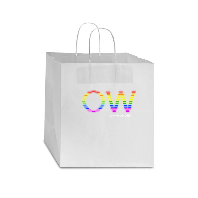 Oh Wonder V2 Star Paper Bag - 13 X 7 X 13 | Artistshot