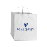 Johns Hopkins University Take Out Paper Bag - 14 X 10 X 15 1/2 | Artistshot