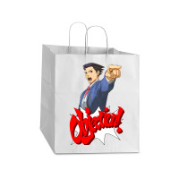 Objection! Take Out Paper Bag - 14 X 10 X 15 1/2 | Artistshot