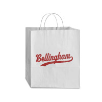 Bellingham Washington Wa Vintage Sports Graphic Premium T Shirt Traveler Paper Bag -13 X 6 X 15 3/4 | Artistshot