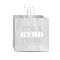 Its A Gtmo Thing Vogue Paper Bag - 16 X 6 X 12 | Artistshot