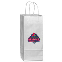 The Redbirds Wine Paper Bag - 5 1/2 X 3 1/4 X 13 | Artistshot