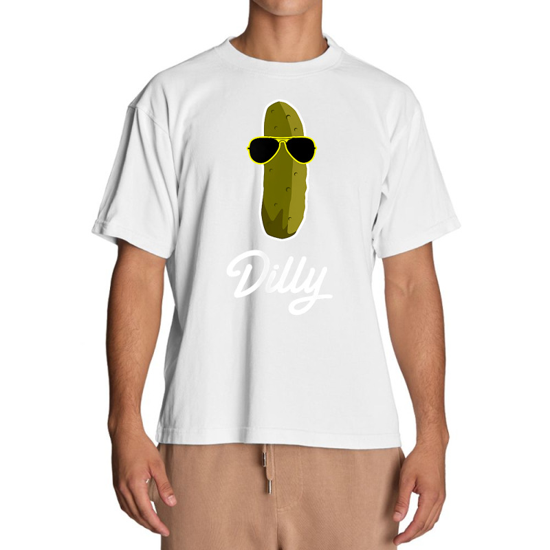 Funny Pickle Dilly Food Gift T Shirt Urban Heavy T-shirt by manviwadlington | Artistshot