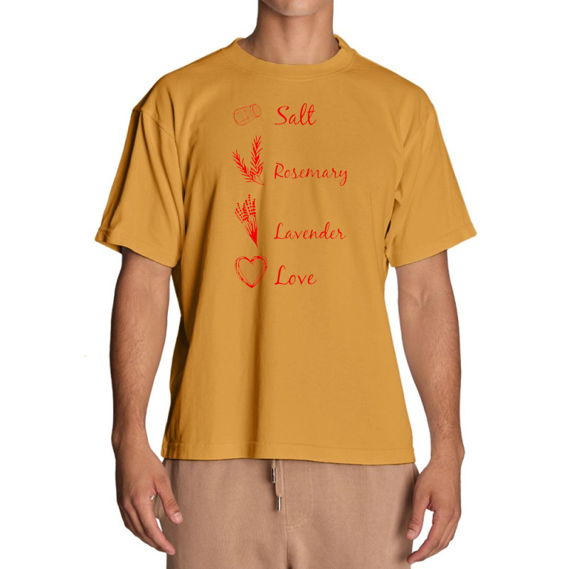 Salt Rosemary Lavender Love Urban Heavy T-shirt | Artistshot