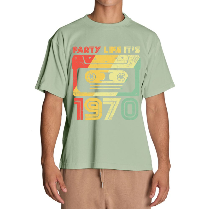 Party Like It's 1970 Retro 70s Party Outfit Costume Tee T Shirt Urban Heavy T-shirt | Artistshot