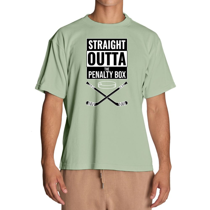 Hockey Straight Outta The Penalty Box Urban Heavy T-shirt by putridayanah | Artistshot