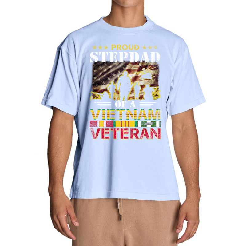 Vietnam Veteran Shirts Proud Stepdad-in-law Tees Men Boys Gifts Urban Heavy T-shirt | Artistshot