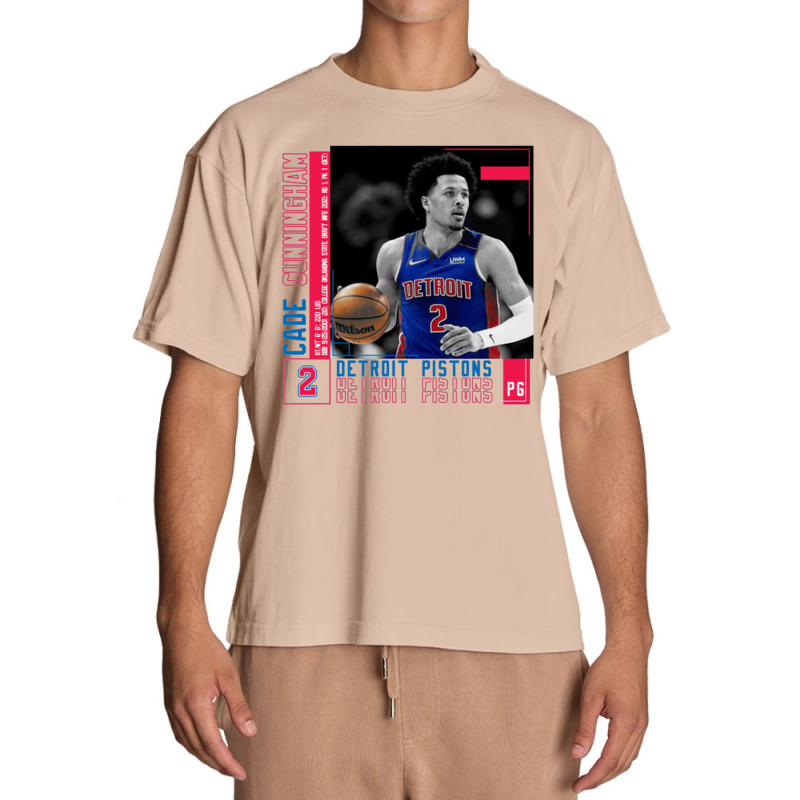 Cade Cunningham Basketball Urban Heavy T-shirt by ralinesah | Artistshot