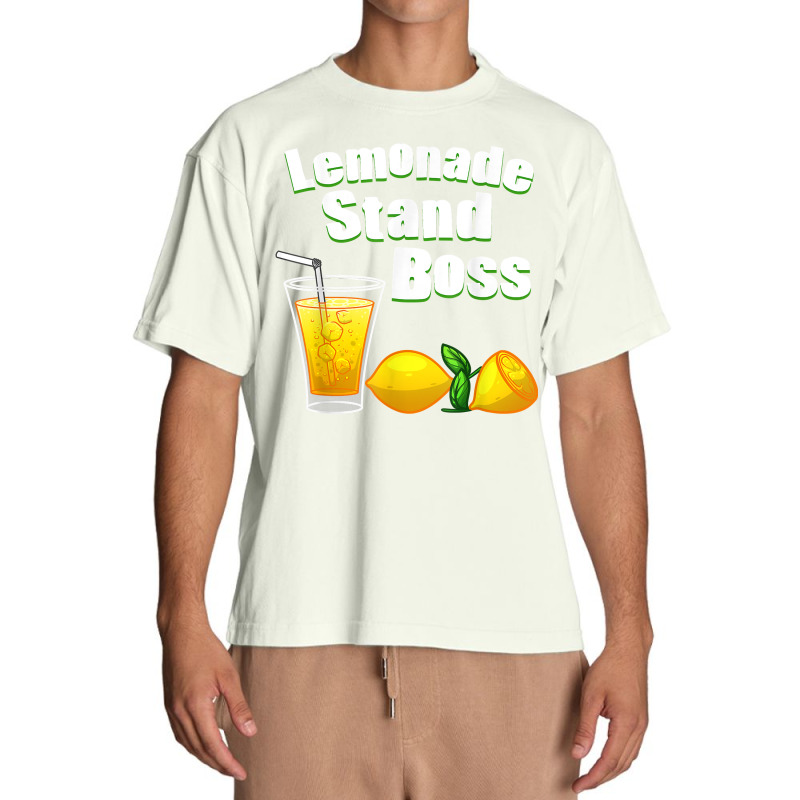 Funny Lemonade Art For Kids Boys Girls Stand Boss Lemonade T Shirt Urban Heavy T-shirt by norhannuchols | Artistshot