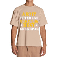 Us Army Veterans Make The Best Grandpas Faded Grunge Urban Heavy T-shirt | Artistshot