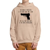 This House Is Protected By The Good Lord Urban Pullover Hoodie | Artistshot