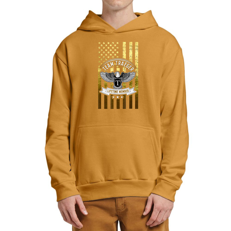 Proud Of Team Traegers Vintage For Member Family Urban Pullover Hoodie | Artistshot