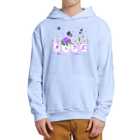 Hope Hydrangea Flower Butterfly Domestic Violence Awareness T Shirt Urban Pullover Hoodie | Artistshot