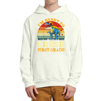 Kids Ready To Crush First Grade Dinosaur Back To School Boys Kids T Sh Urban Pullover Hoodie | Artistshot