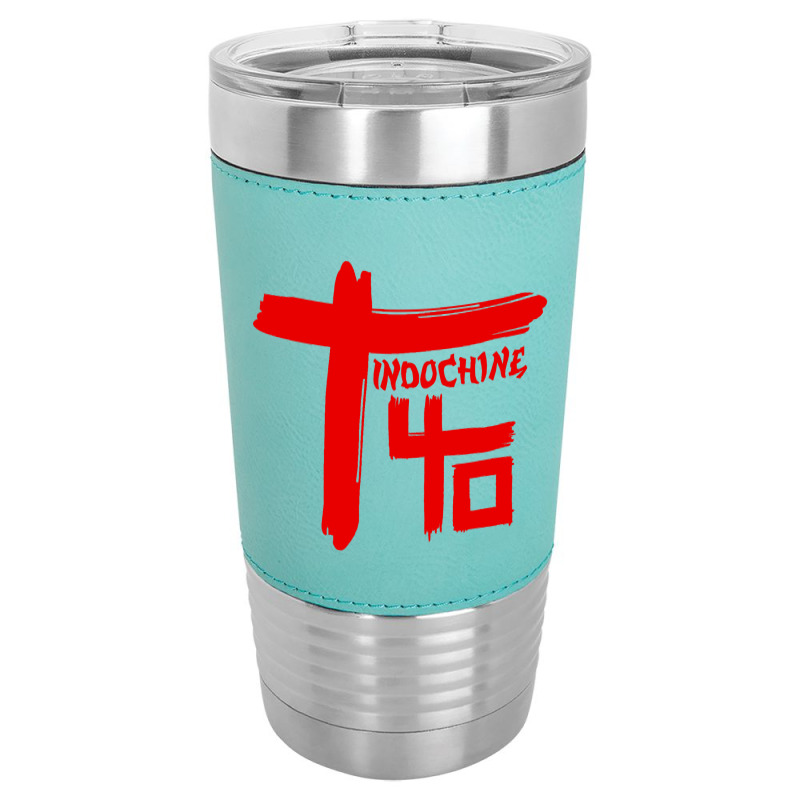 Indochine - French Pop Rock And New Wave Leatherette Tumbler | Artistshot