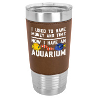 Saltwater Aquarium   Fishkeeping   Fish Keeper T Shirt Leatherette Tumbler | Artistshot