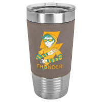 Thunder Man Leatherette Tumbler | Artistshot