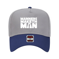 Manners Maketh Man Adjustable Baseball Cap | Artistshot