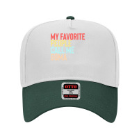 Mothers Day Gift Ideas T  Shirt My Favorite People Calls Me Goma Shirt Adjustable Baseball Cap | Artistshot