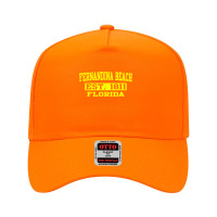 Fernandina Beach T Shirt Florida Amelia Island Tee Shirt Adjustable Baseball Cap | Artistshot