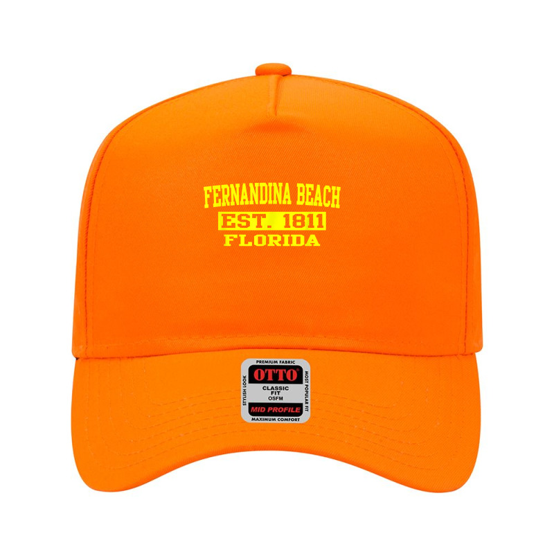 Fernandina Beach T Shirt Florida Amelia Island Tee Shirt Adjustable Baseball Cap by kogmor58594 | Artistshot