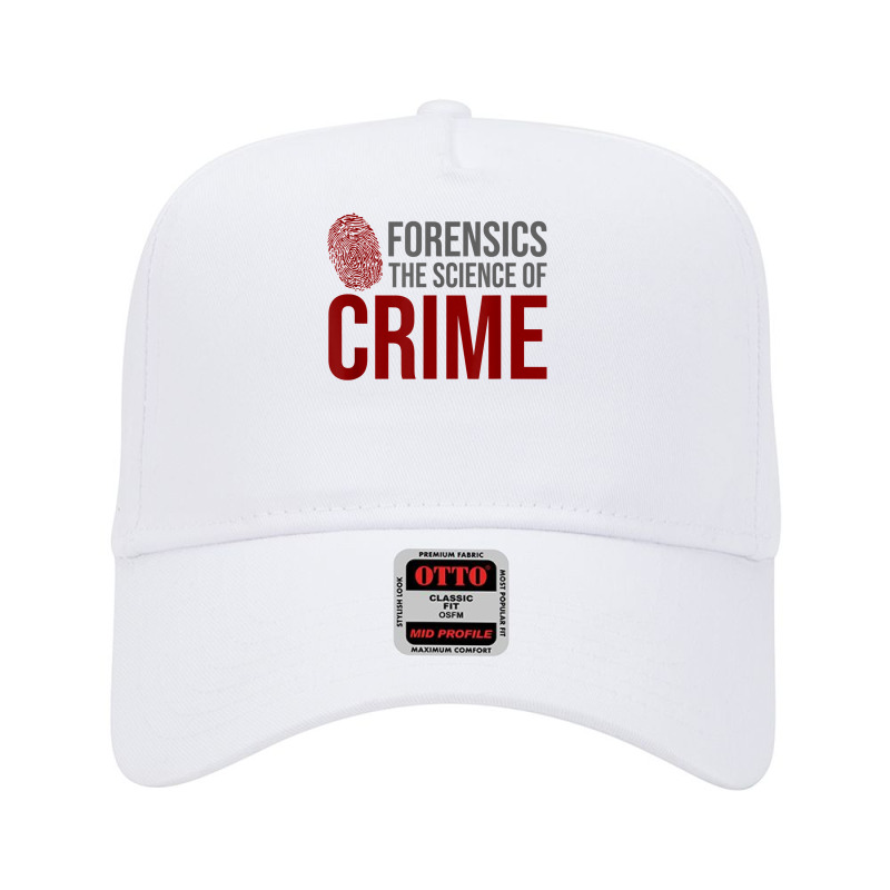 Forensic Science Investigator   Forensic Scientist T Shirt Adjustable Baseball Cap by adam.troare | Artistshot